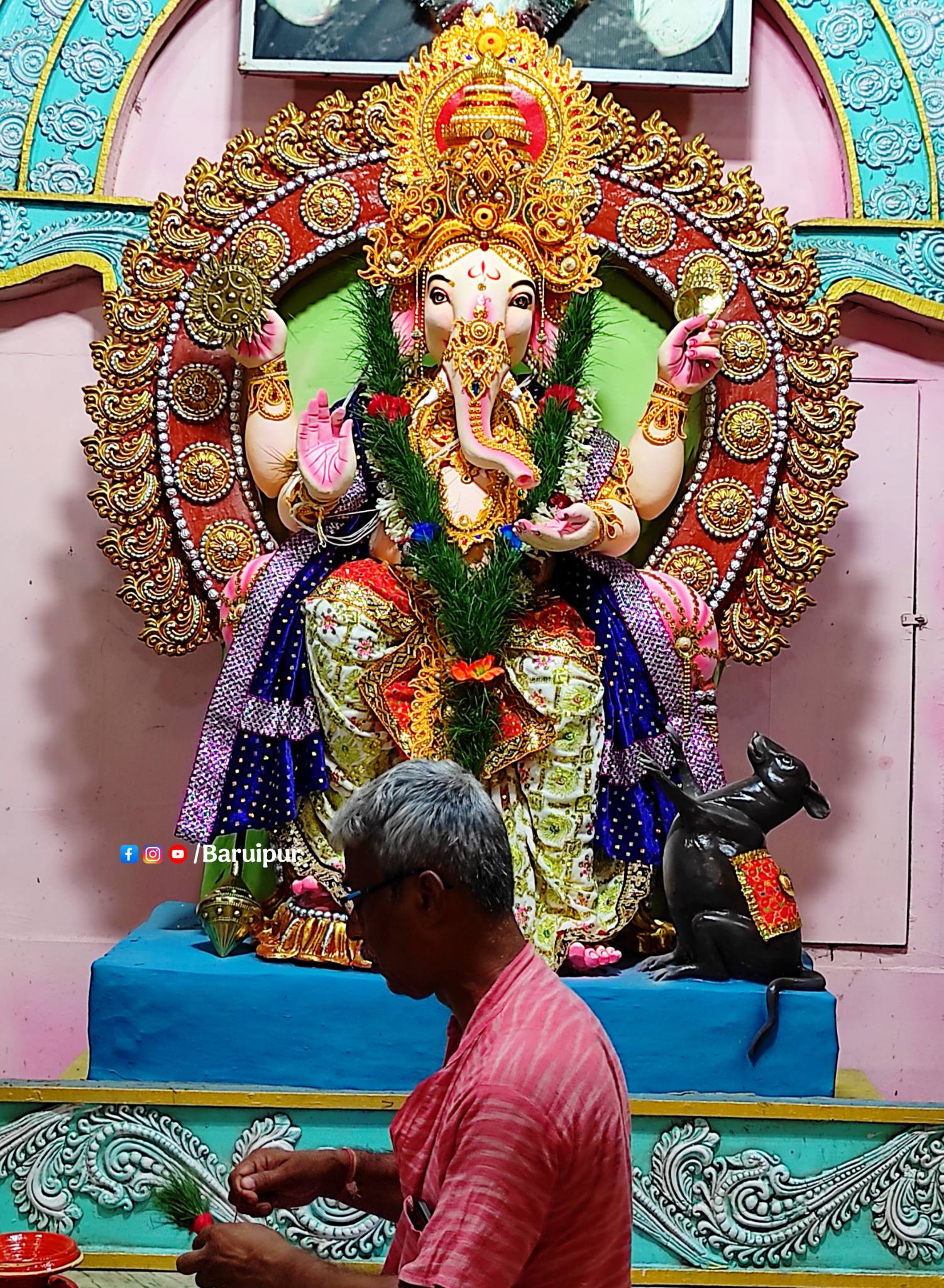দত্তপাড়া অধিবাসীবৃন্দের পরিচালনায় বারুইপুর দত্তপাড়া দুর্গ... - ছবি 4