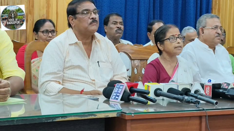 আজ বারুইপুর পৌরসভার  পক্ষ থেকে সাংবাদিক সম্মেলনের আয়োজন ... - ছবি 2