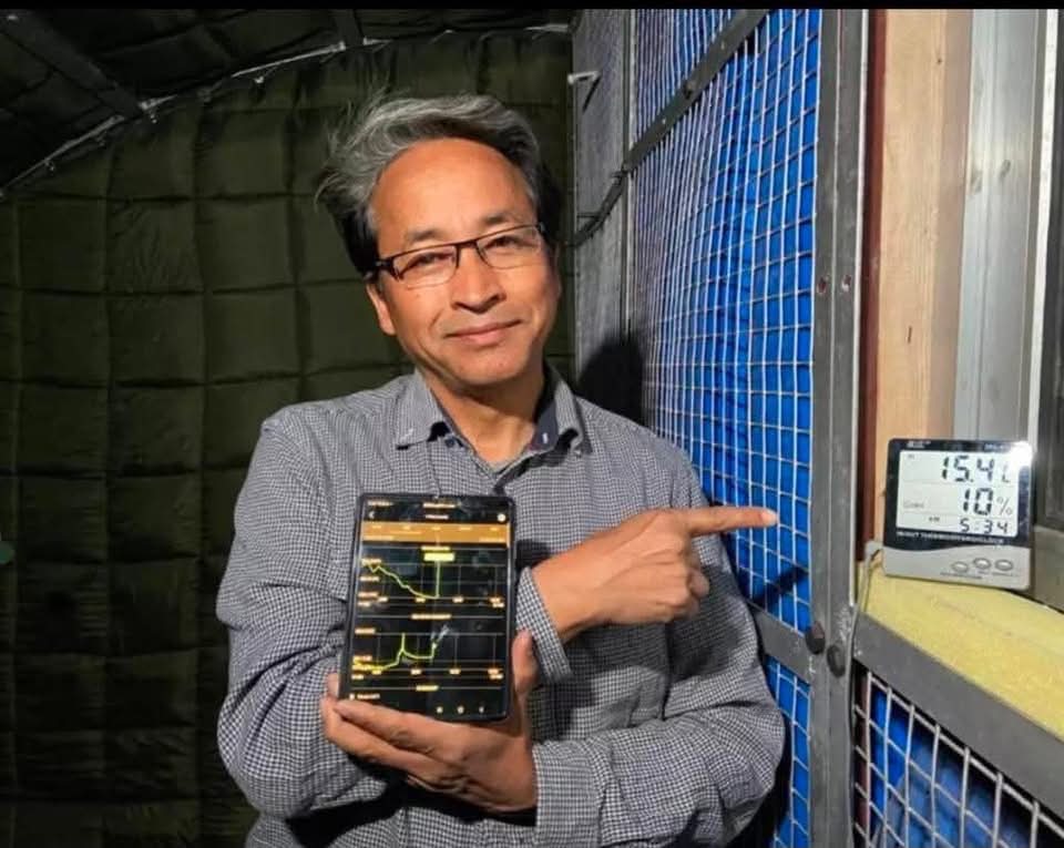 সিয়াচেন লাদাখে কর্মরত ভারতীয় সেনার জন্য সোনম স্যারের কাজ - ছবি 3