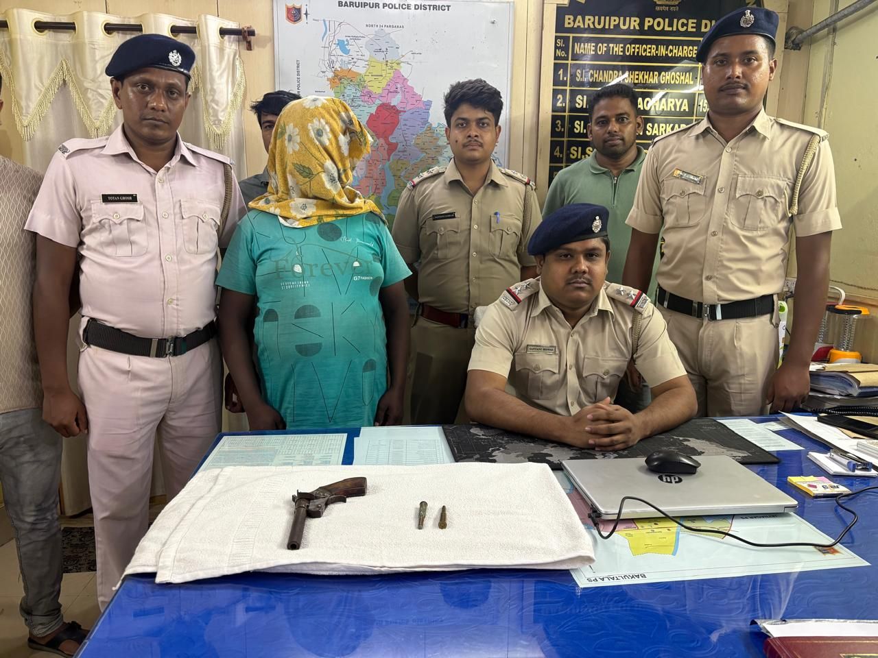 One person arrested with firearm in by Jibantala  Police ... - ছবি 2