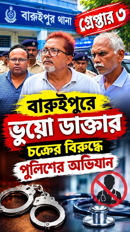 ভুয়ো ডাক্তারদের বিরুদ্ধে বারুইপুর থানার কড়া পদক্ষেপ - ছবি 3