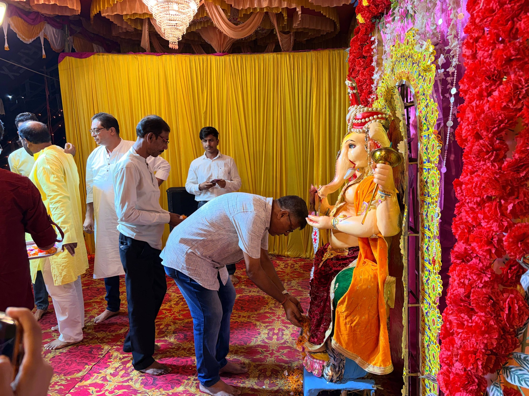 বারুইপুর প্রগতি সংঘের সপ্তম বর্ষের শ্রীশ্রী গণেশ পুজোর শু... - ছবি 4