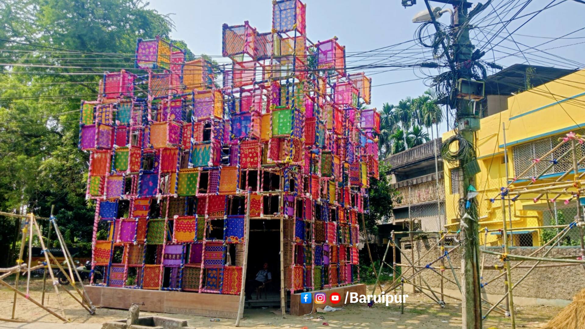 হারিয়ে যেতে বসা বাংলার স্মৃতি ফেরাতে প্রগতি সংঘের থিম ফে... - ছবি 5